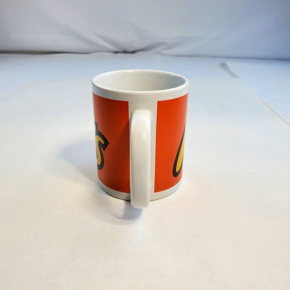 Reese's Peanut Butter Coffee Tea Mug Cup Ceramic White Orange - Picture 4 of 10